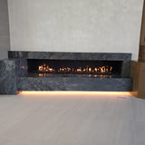 Mason-Lite 36'' - 120'' Linear Gas Fireplace, 12" B-VENT