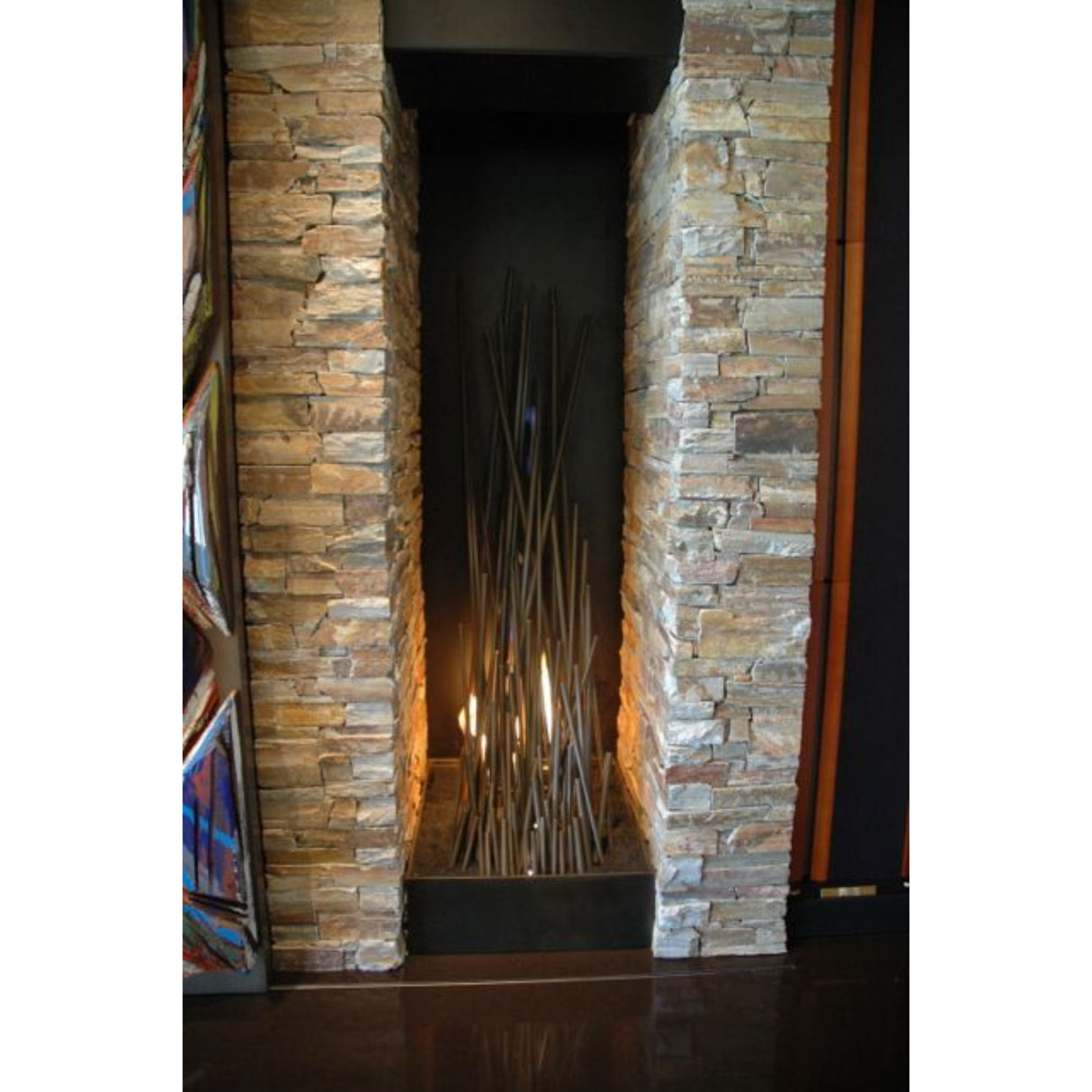 Mason-Lite 36'' - 120'' Linear Gas Fireplace, 12" B-VENT