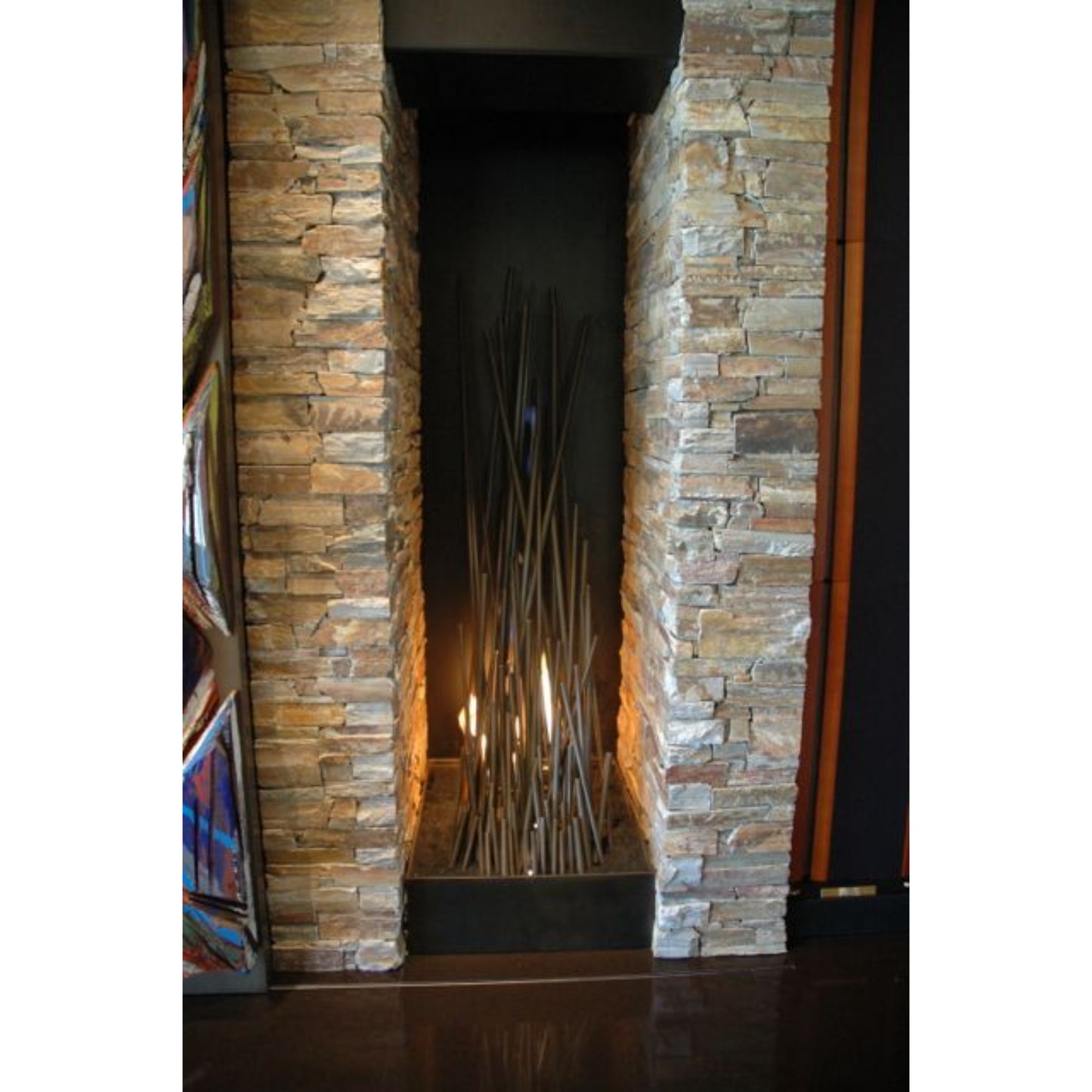 Mason-Lite 36'' - 120'' Linear Gas Fireplace, 12" B-VENT