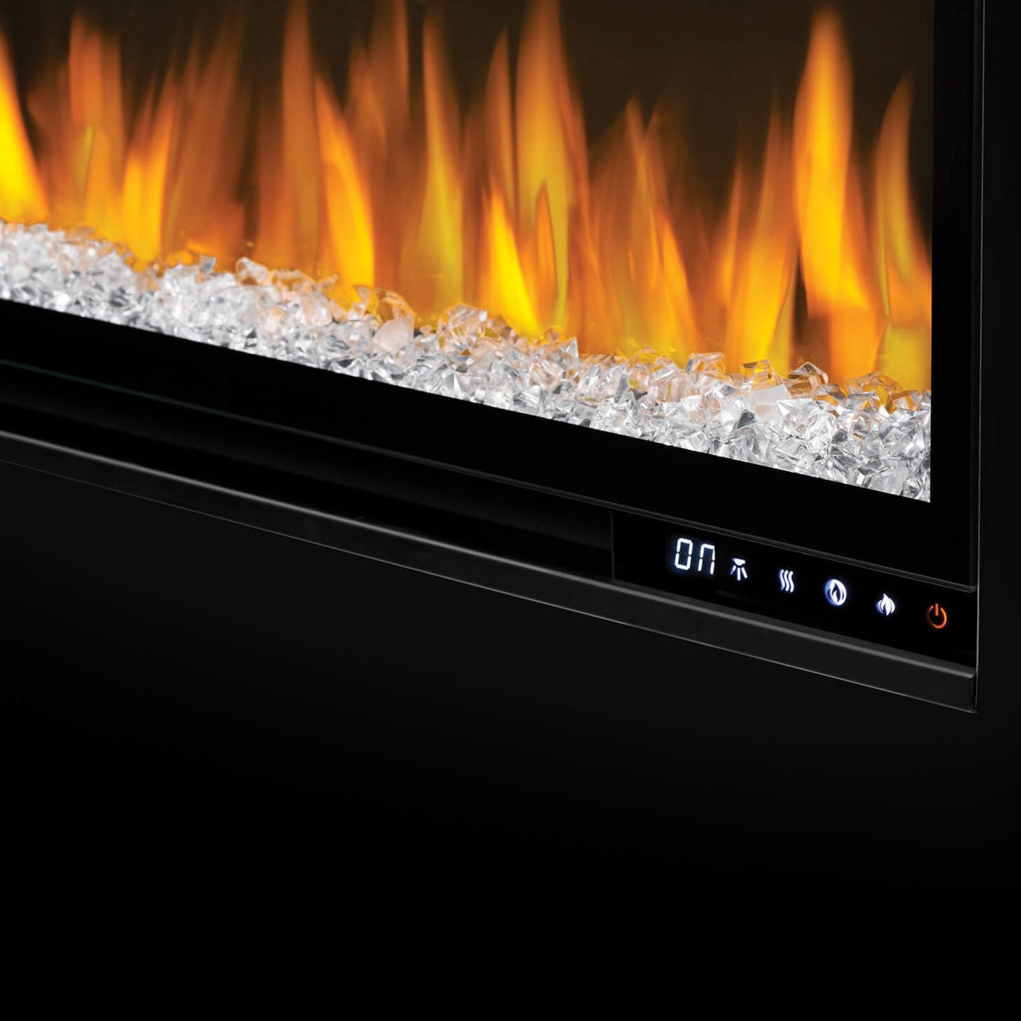 Napoleon Alluravision 100'' Deep Depth Electric Fireplace