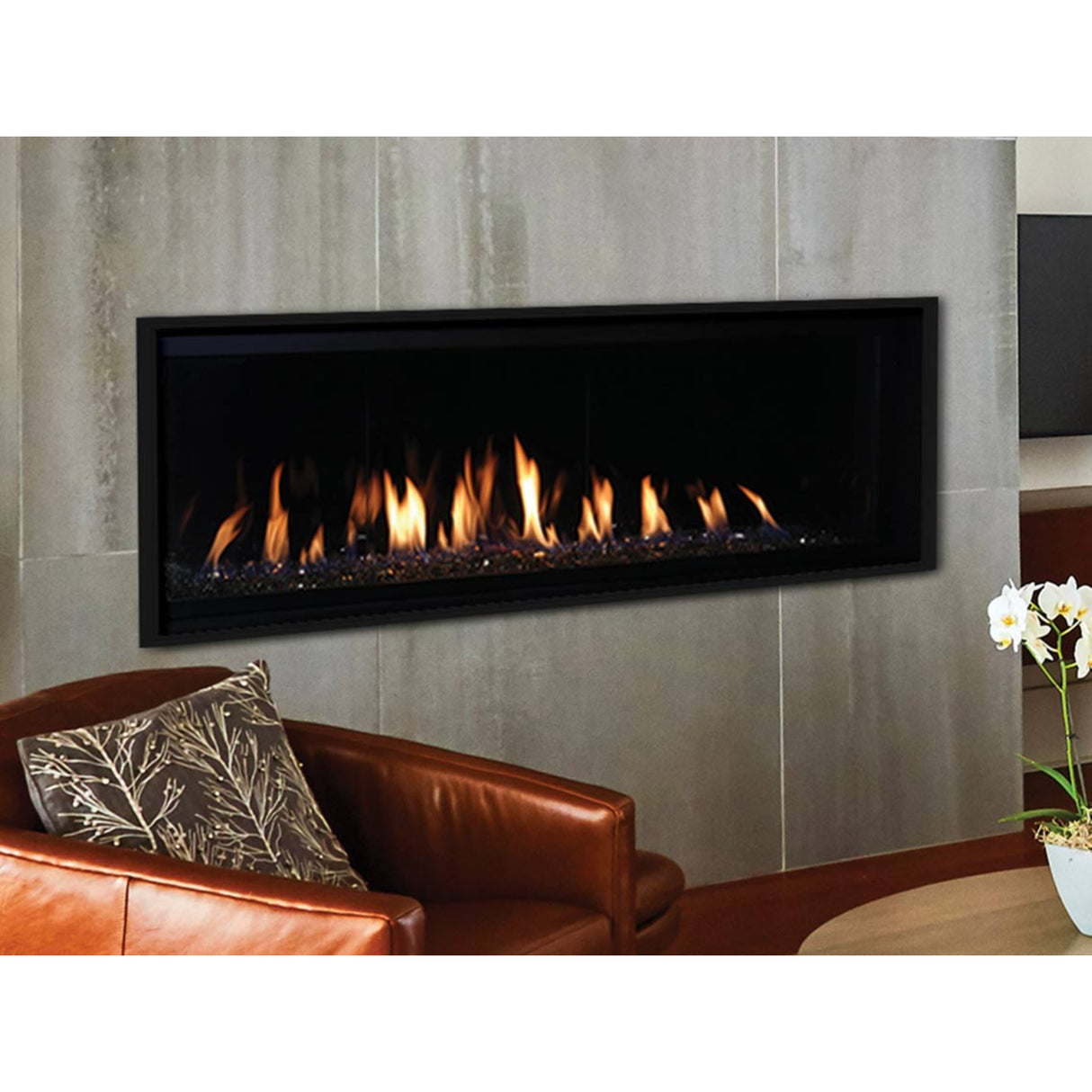 Astria Allume 48'' Direct Vent Linear Fireplace