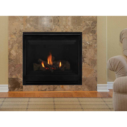 Astria Aries 35'' Direct-Vent Fireplace, Top or Rear Vent