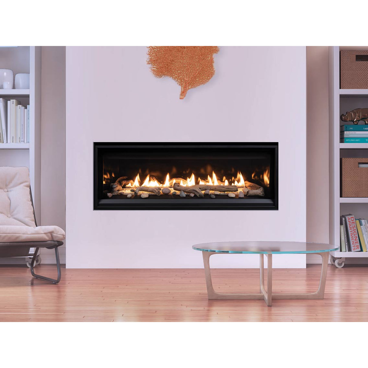 Astria Compass DLX 35" Linear Direct-Vent Fireplace