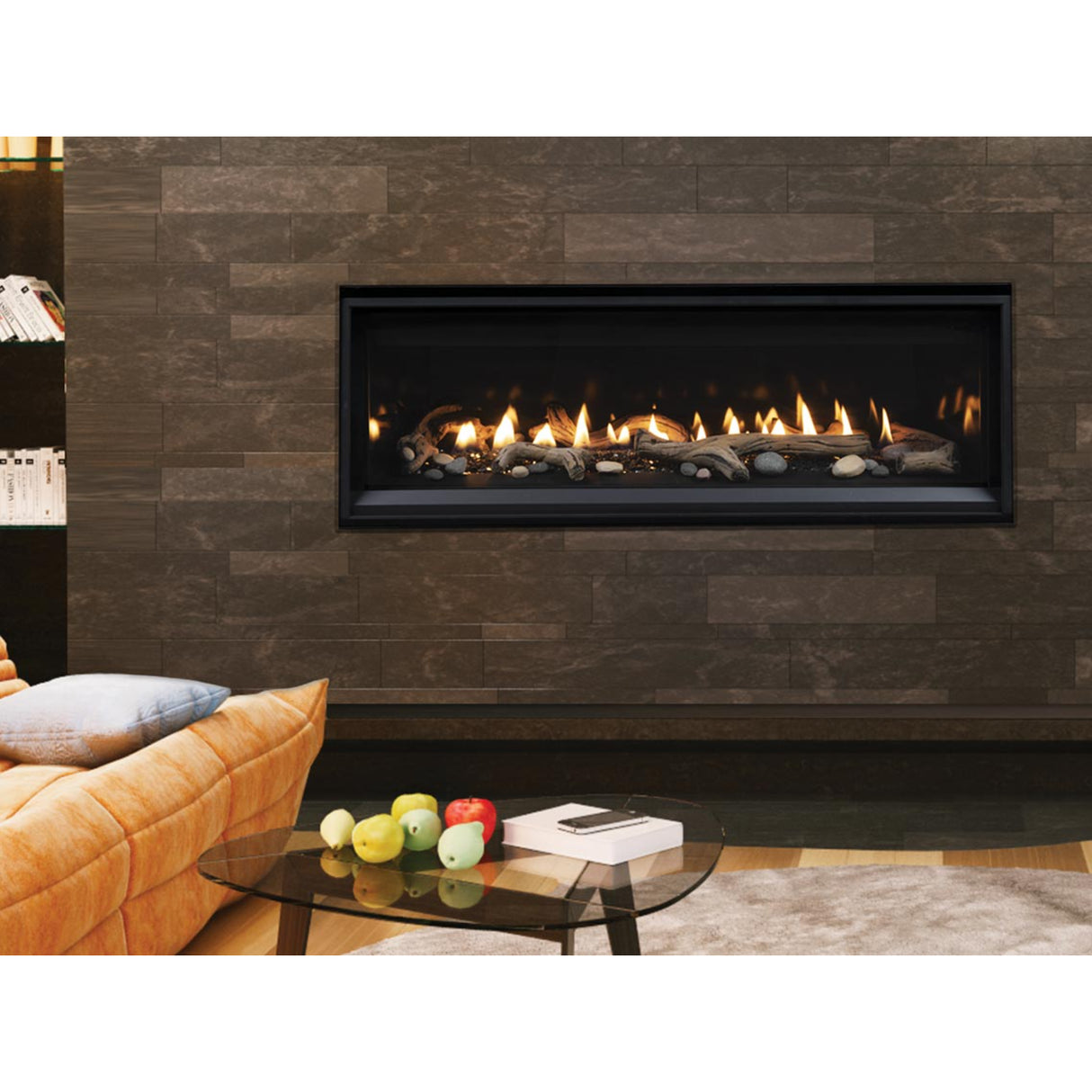 Astria Compass 35'' Linear Direct-Vent Fireplace