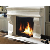 Astria Montebello DLX CD45 Direct-Vent Fireplace, Top Vent, Front View, Louverless