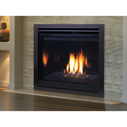 Astria Gemini CD40 Direct-Vent Fireplace, Top/Rear Combo