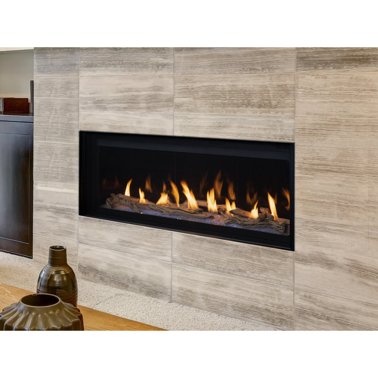 Astria Allume DLX 48 Direct Vent Linear Fireplace