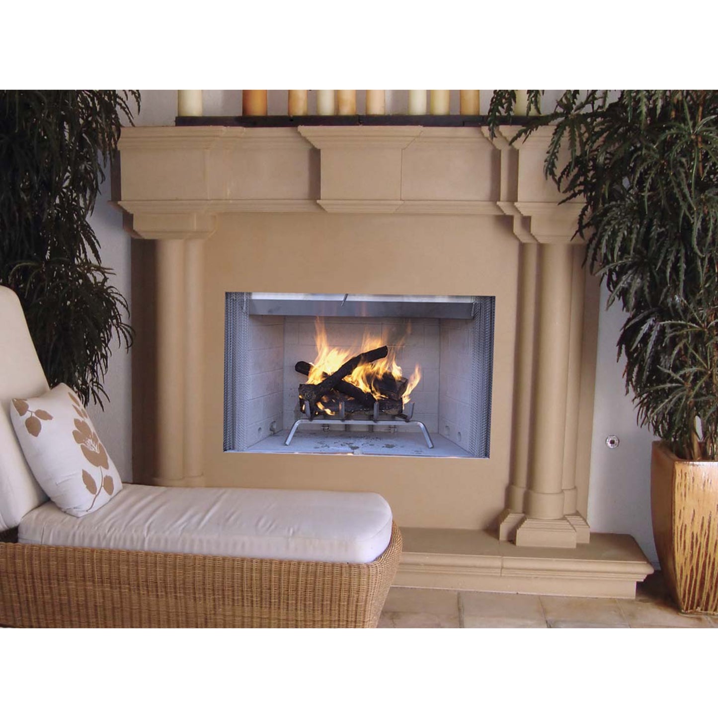 Astria Tuscan 36'' Outdoor Wood-Burning Fireplace