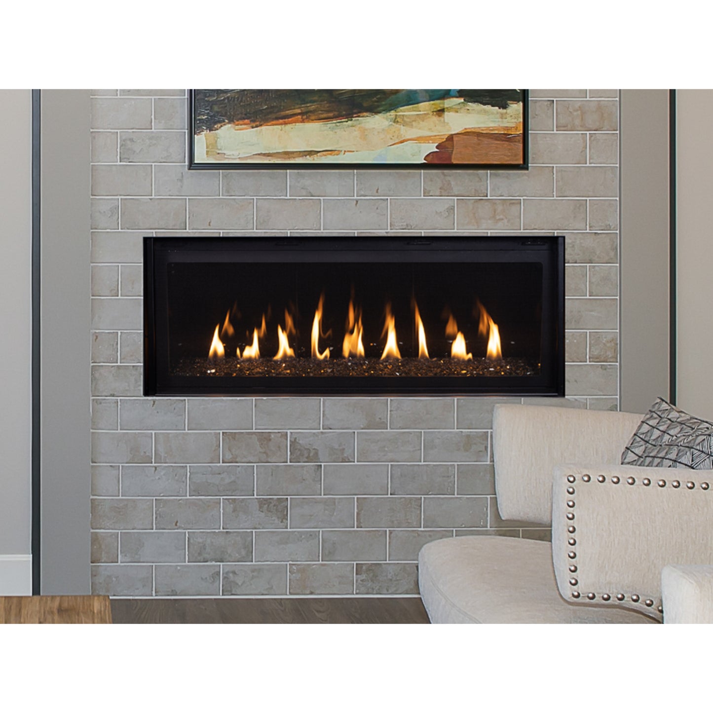 Astria Allume 48'' Direct Vent Linear Fireplace