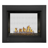 Napoleon Ascent Multi-View See Through Direct Vent Gas Fireplace with Glass Bed