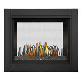 Napoleon Ascent Multi-View See Through Direct Vent Gas Fireplace with Glass Bed