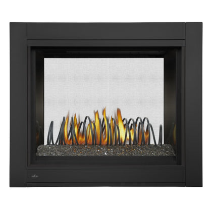 Napoleon Ascent Multi-View See Through Direct Vent Gas Fireplace with Glass Bed