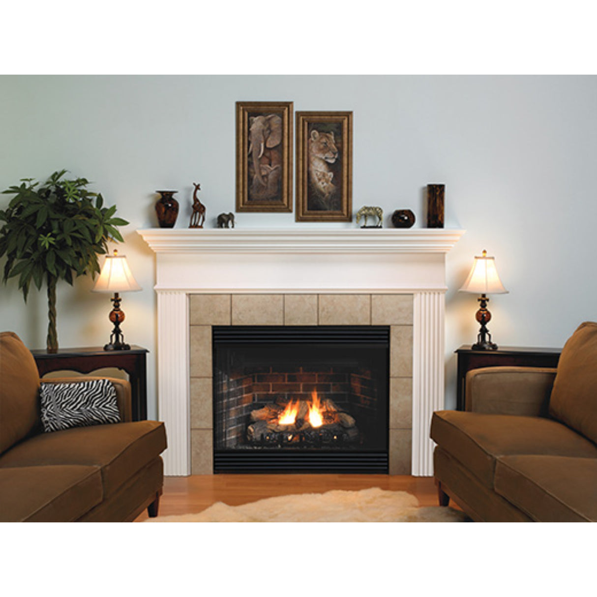 Empire Deluxe 34'' Van Buren B-Vent Fireplace