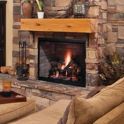 Majestic Biltmore 36" Radiant Wood Burning Fireplace