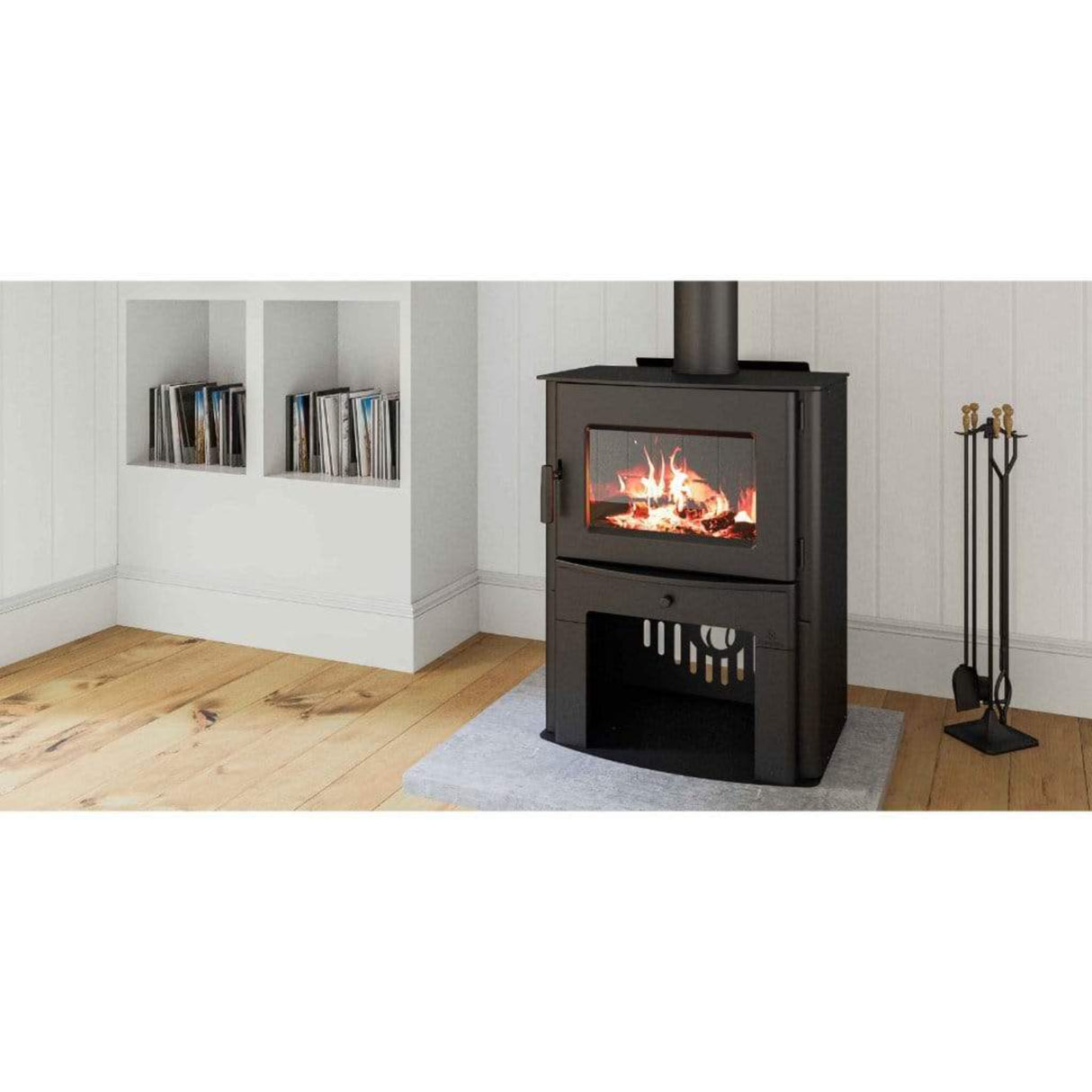 Breckwell SW2.0 Wood Stove on Pedestal