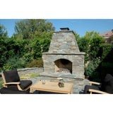 Mason-Lite 44'' Pre-Cast Masonry Lightweight Outdoor Firebox Kit