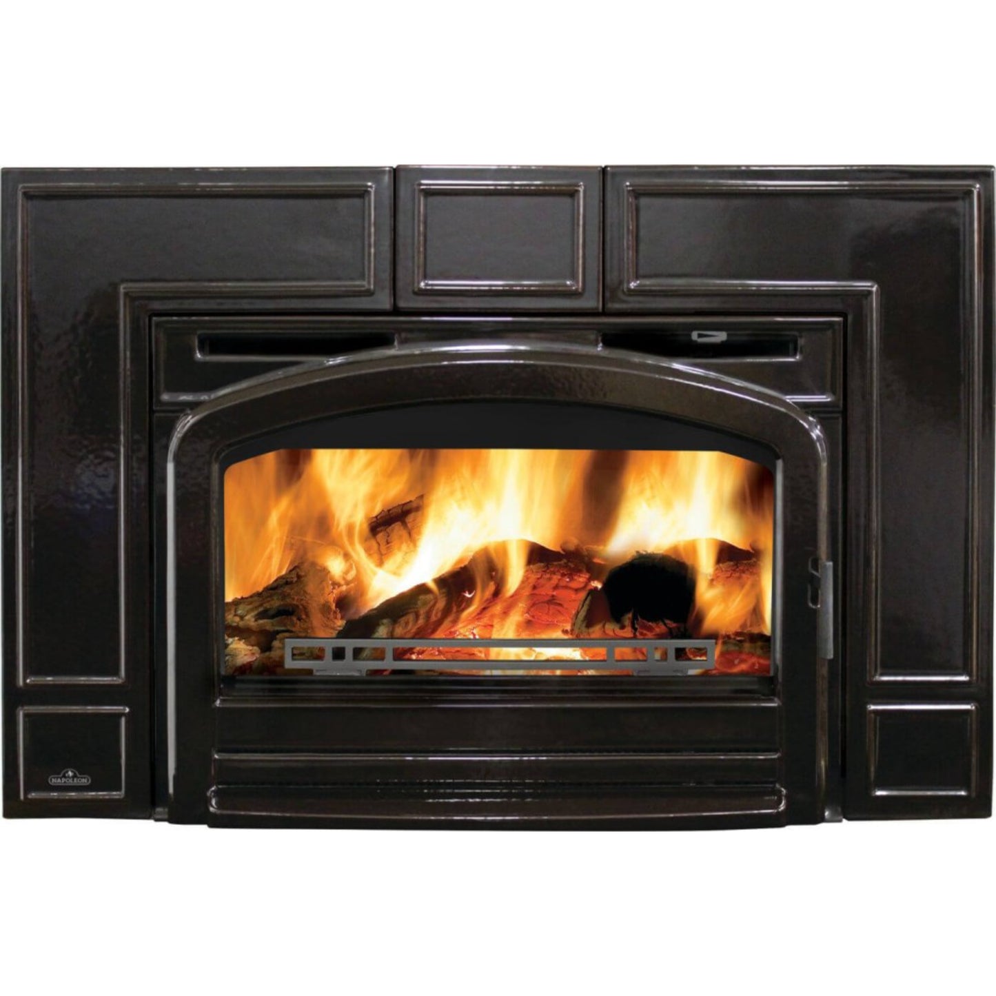 Napoleon Oakdale EPI3TN Majolica Brown Wood Burning Fireplace Insert