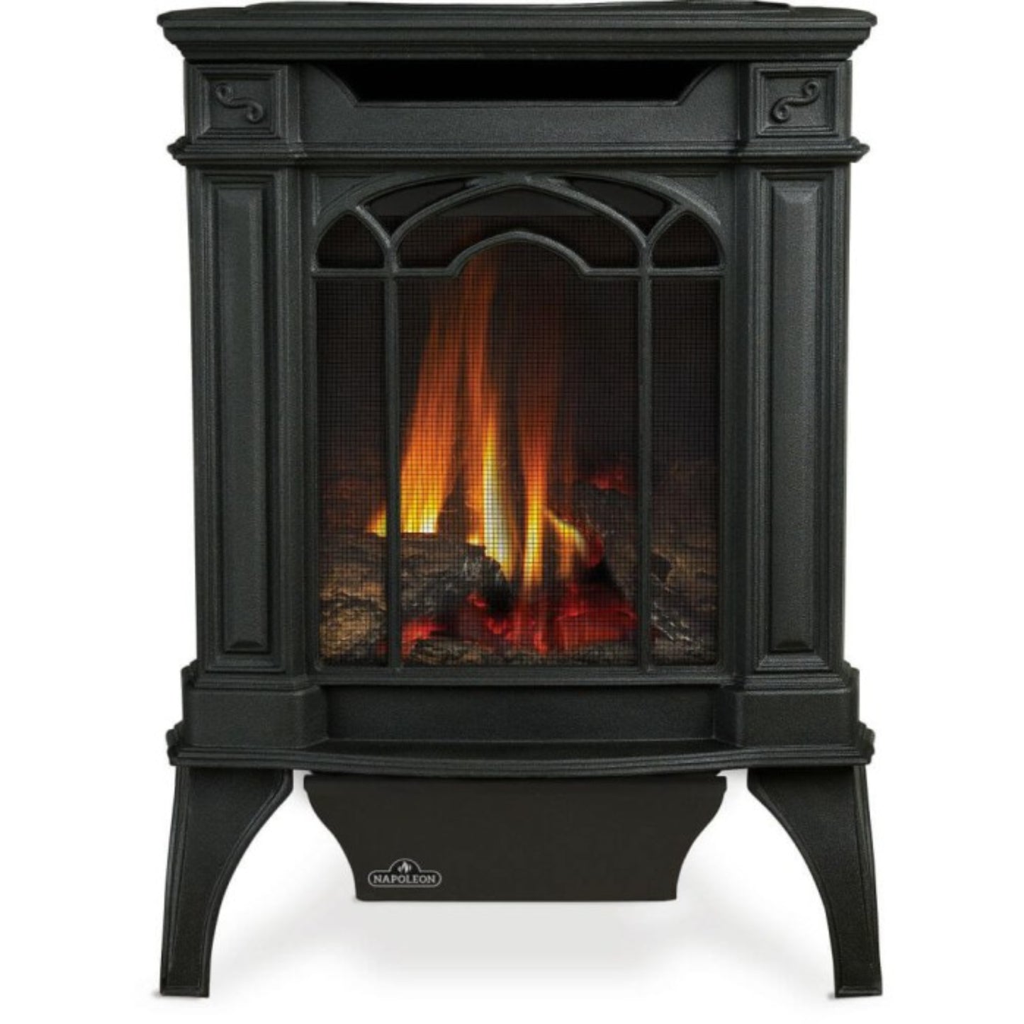 Napoleon Arlington Series Direct Vent Gas Stove, Metallic Black