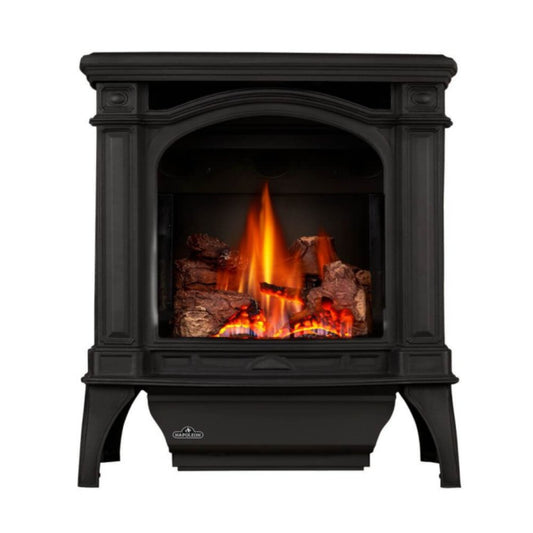 Napoleon Bayfield Series Direct Vent Gas Stove, Metallic Black, Natural Gas