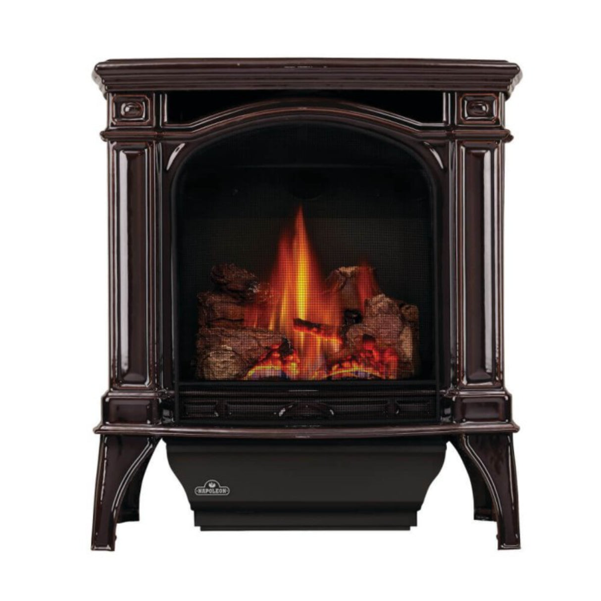 Napoleon Bayfield Series Direct Vent Gas Stove, Majolica Brown, Natural Gas