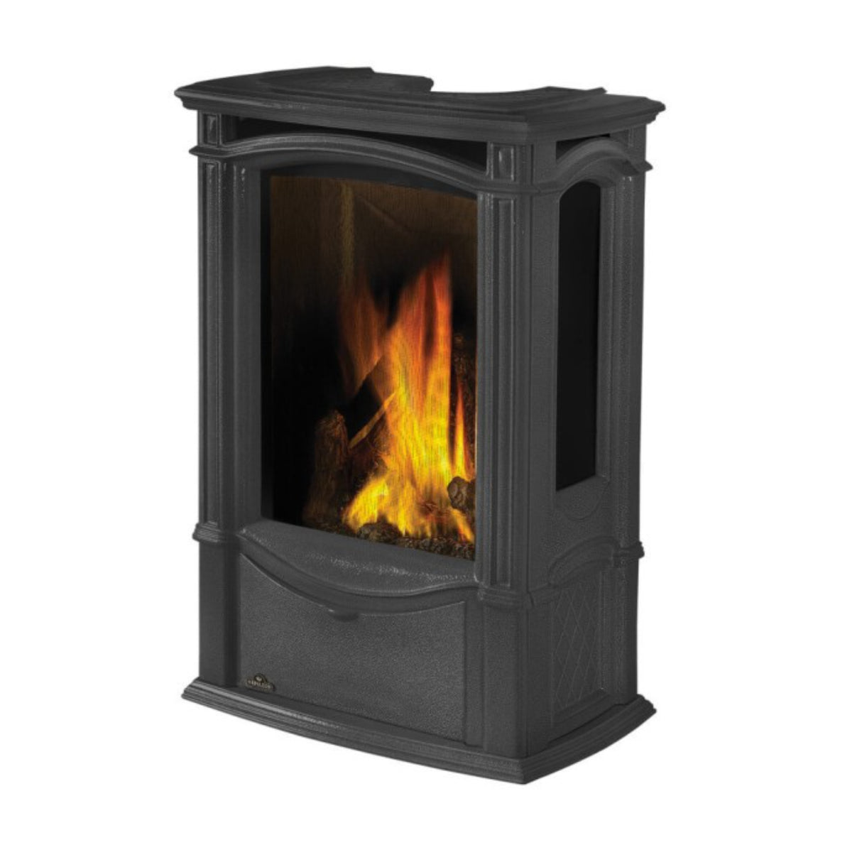 Napoleon Castlemore Direct Vent Gas Stove, Metallic Black, Natural Gas