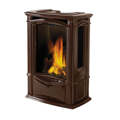 Napoleon Castlemore Direct Vent Gas Stove, Majolica Brown, Natural Gas