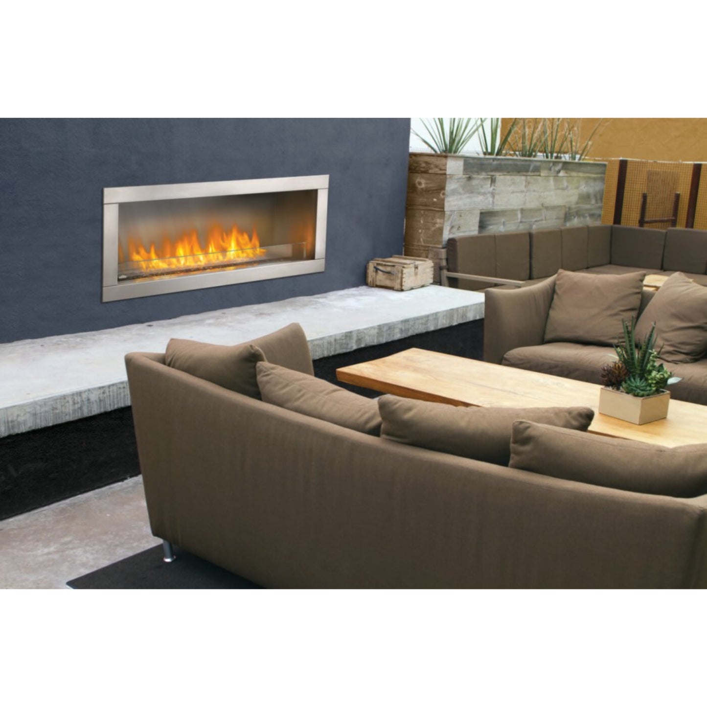 Napoleon Galaxy 48'' Outdoor Fireplace, Electronic Ignition, Natural Gas