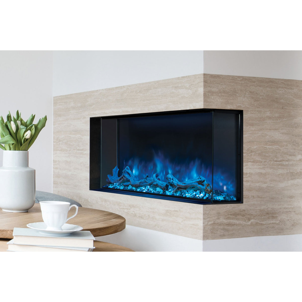 Modern Flames 44'' Landscape Pro Multi-Sided Built-In Electric Fireplace