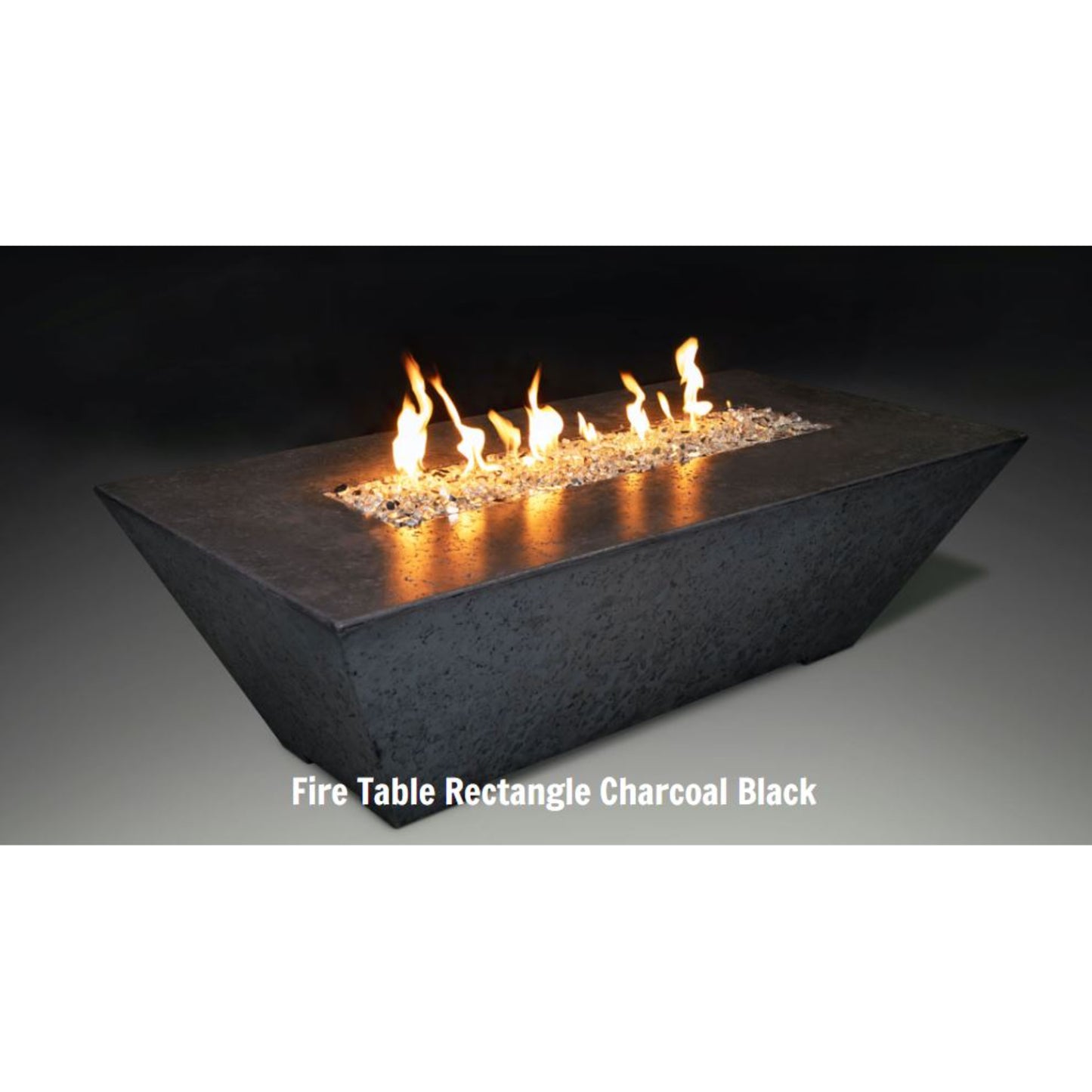 Grand Canyon Olympus Rectangle 60" Linear Fire Table - 18″ Height (LP)