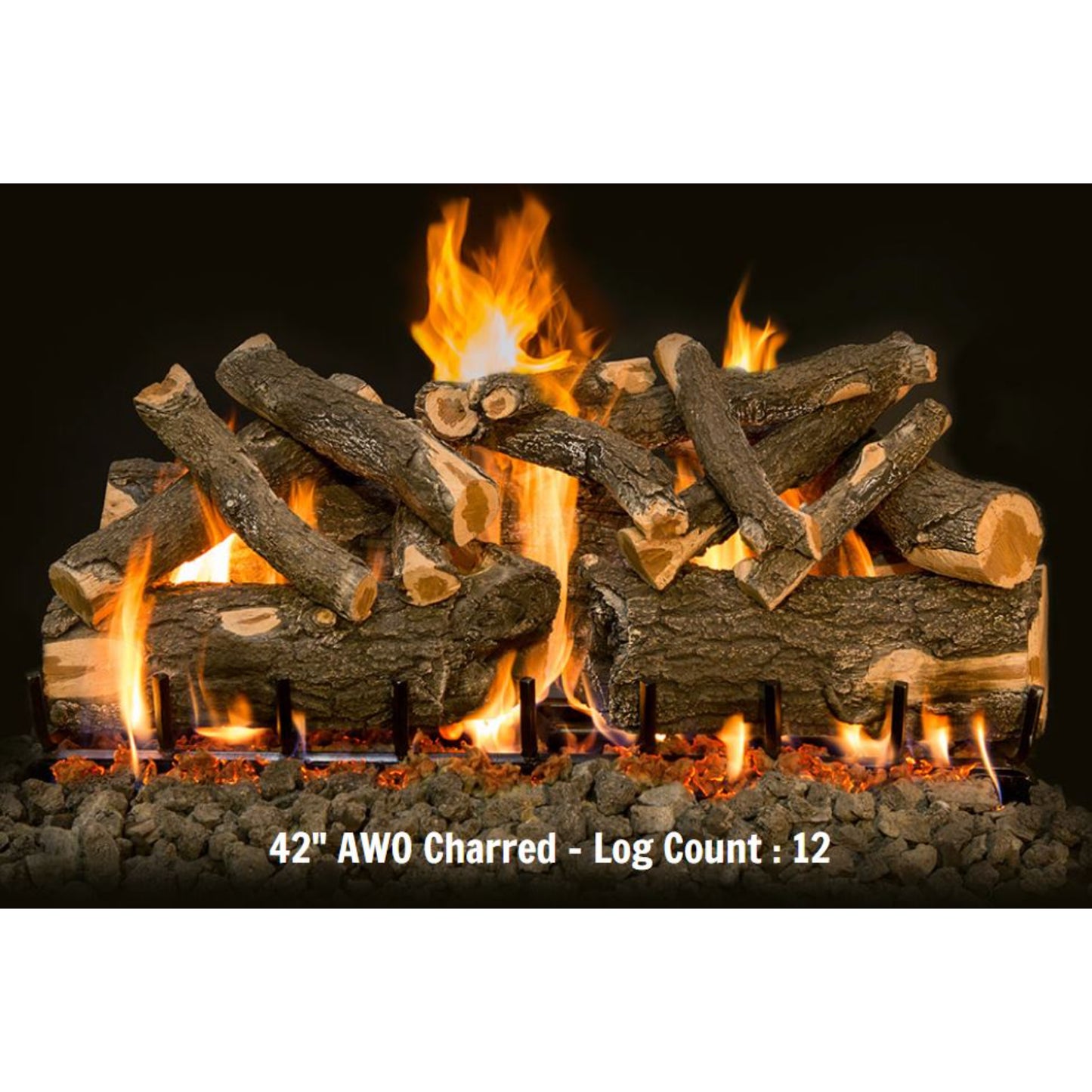 Grand Canyon 42'' Arizona Weathered Oak Charred Log