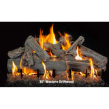 Grand Canyon 42" Western Driftwood See Through Vented Gas Log