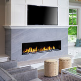 Heat & Glo Primo 72" Top Direct Vent Fireplace with IntelliFire Plus Ignition (NG)