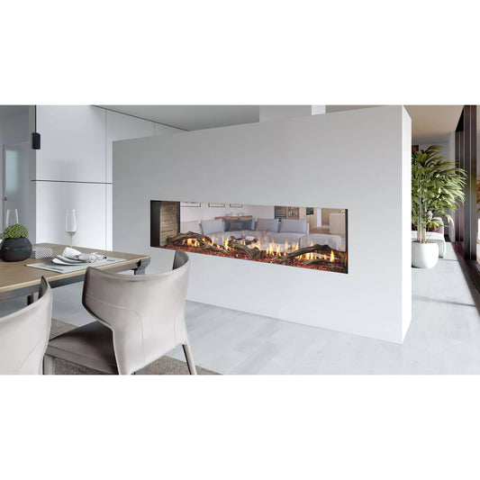 Heat & Glo Primo II 48" See-Through Top Direct Vent Fireplace