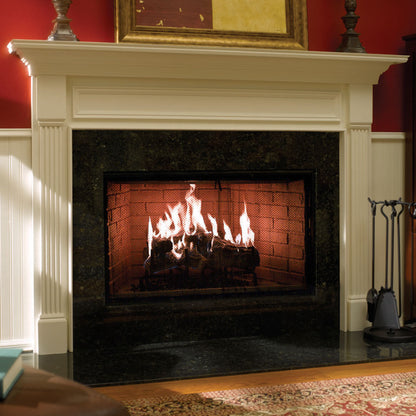 Heat & Glo Royal Hearth 36 Wood Fireplace 36" Woodburning Radiant w/ Traditional Brick