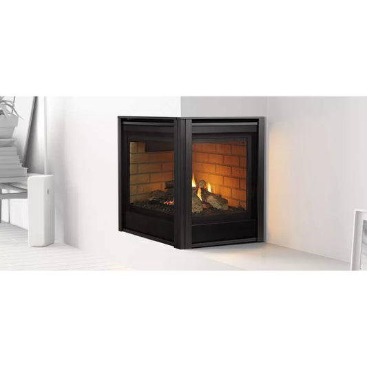 Heat & Glo 36'' Corner Gas Fireplace, L/R-COR