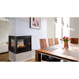 Heat & Glo Pier 36" Direct Vent Multi Side Top/Rear Gas Fireplace With IntelliFire Touch ignition (NG)