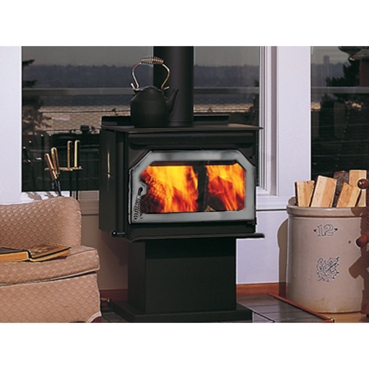 IronStrike Striker S160 Wood-Burning Freestanding Stove