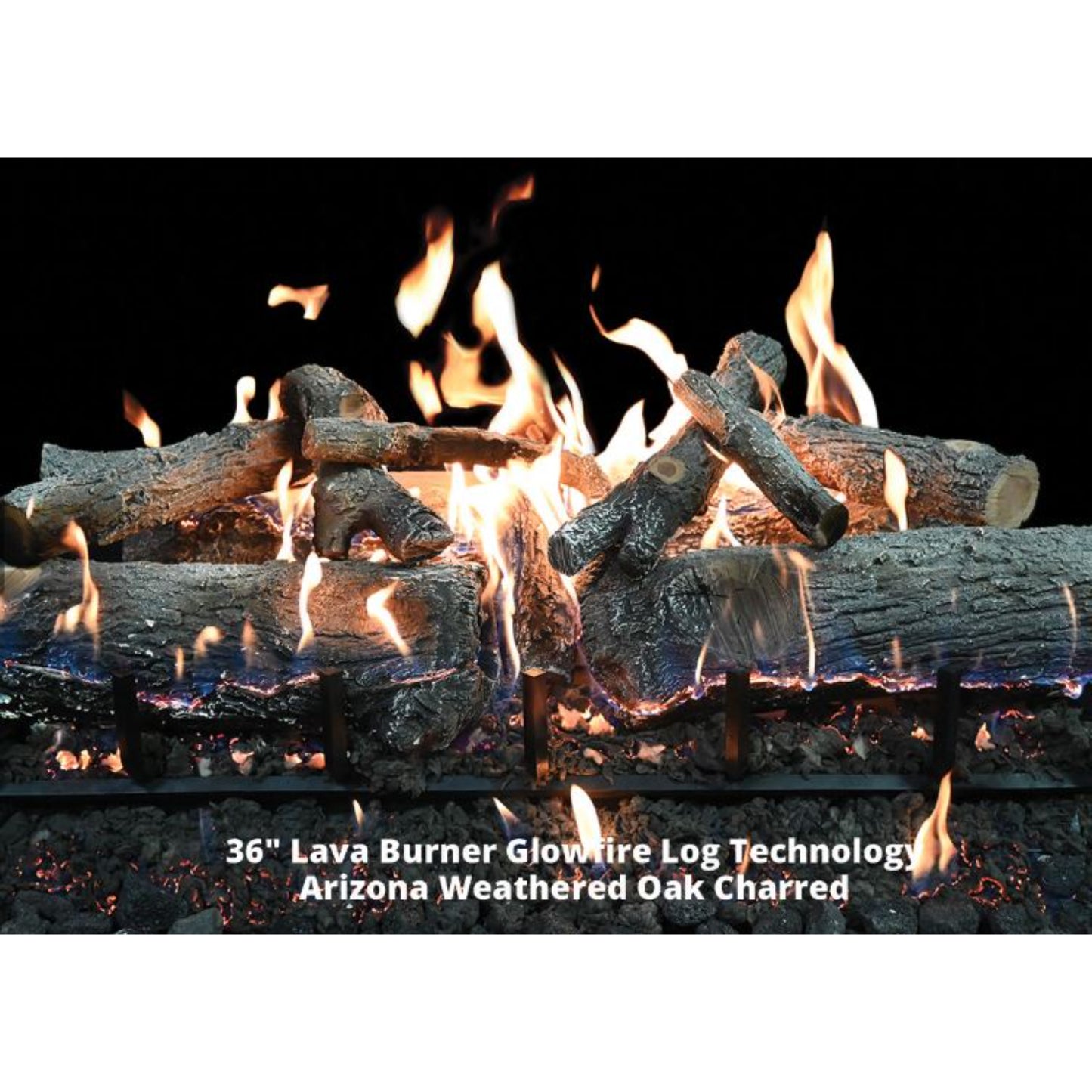 Grand Canyon 18" - 36'' Lava Vented Front View Burner