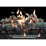 Grand Canyon 18" - 36'' Lava Vented Front View Burner