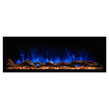 Modern Flames Landscape Pro 68'' Electric Fireplace Wall Mount Studio Suite | White Ready to Paint