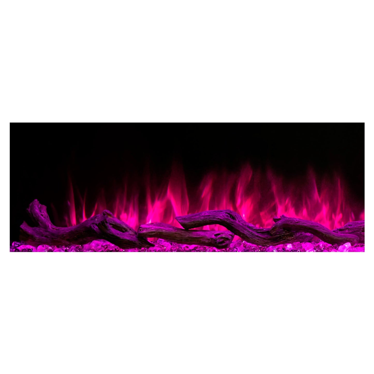 Modern Flames Landscape Pro 58'' Studio Suite Wall Mount Mantel Package | Coastal Sand