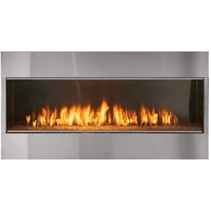 Heat & Glo Lanai 48'' Outdoor Linear Fireplace with IntelliFire Ignition, Single-sided