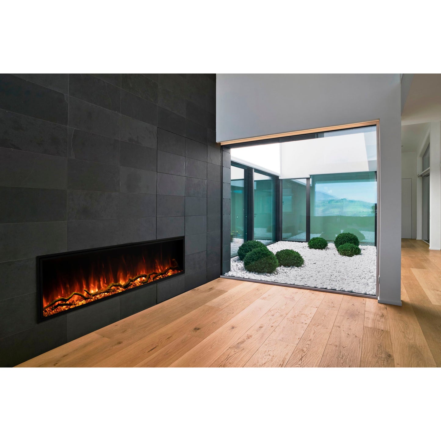 Modern Flames 44" Landscape Pro Slim Built In Linear Electric Fireplace