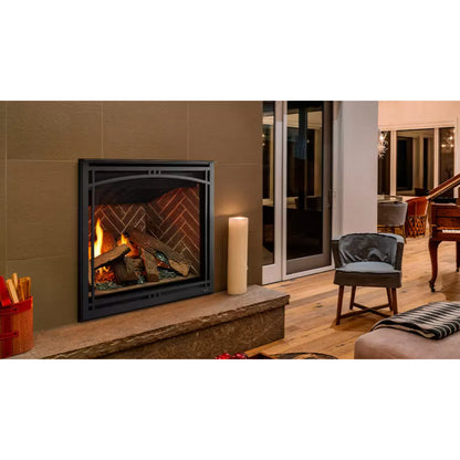 Majestic Meridian 42" Top/Rear Direct Vent Fireplace with Intellifire Touch Ignition