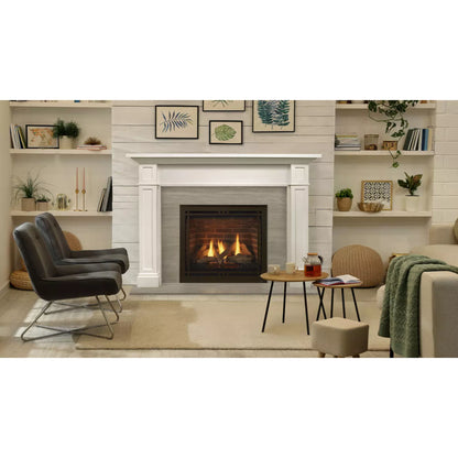 Majestic Quartz 32" Top/Rear Direct Vent Fireplace with IntelliFire Touch Ignition