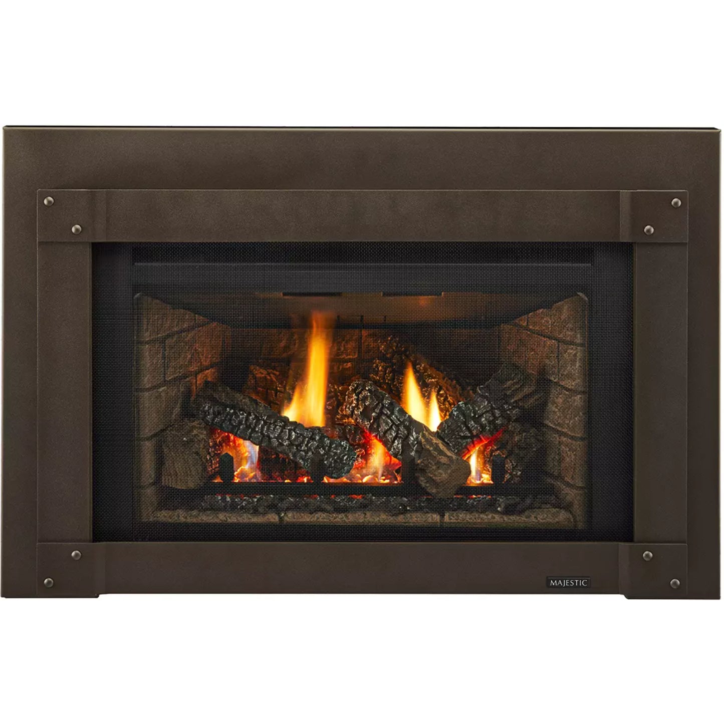 Majestic Trilliant Medium 30" Direct Vent Gas Fireplace Insert with Intellifire Touch Ignition System (NG)