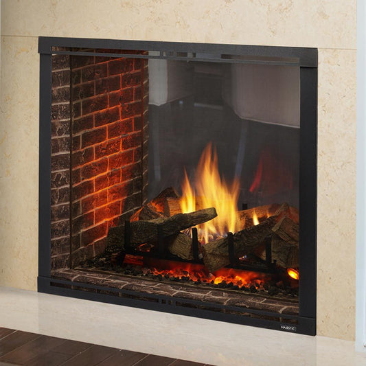 Majestic Marquis II 42" See-Through Top Direct Vent Fireplace with IntelliFire Touch Ignition (NG)