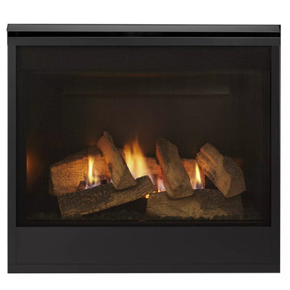 Majestic Mercury 32" Direct Vent Gas Fireplace, Top/Rear Vent with Intellifire (NG)