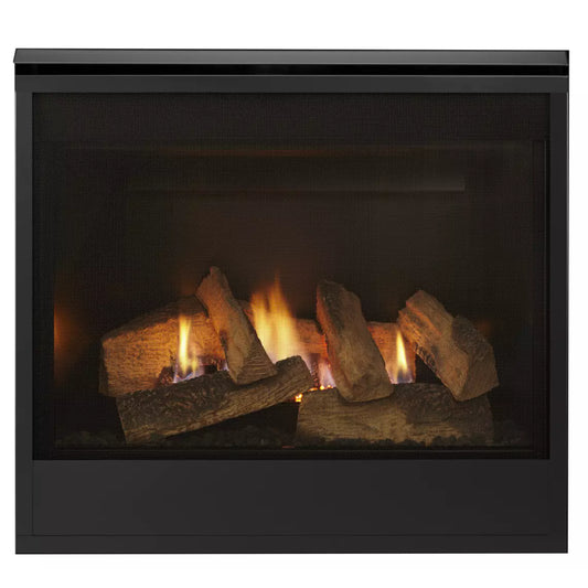 Majestic Mercury 32" Direct Vent Gas Fireplace, Top/Rear Vent with Intellifire (NG)