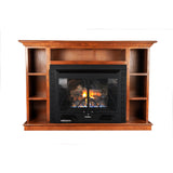 Buck Stove Manhattan 34ZC Old Town Red Vent Free Gas Fireplace